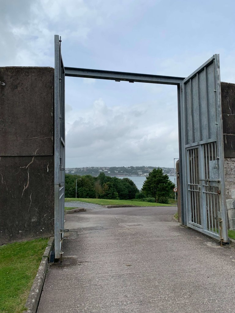 Gate to Spike Island Prison